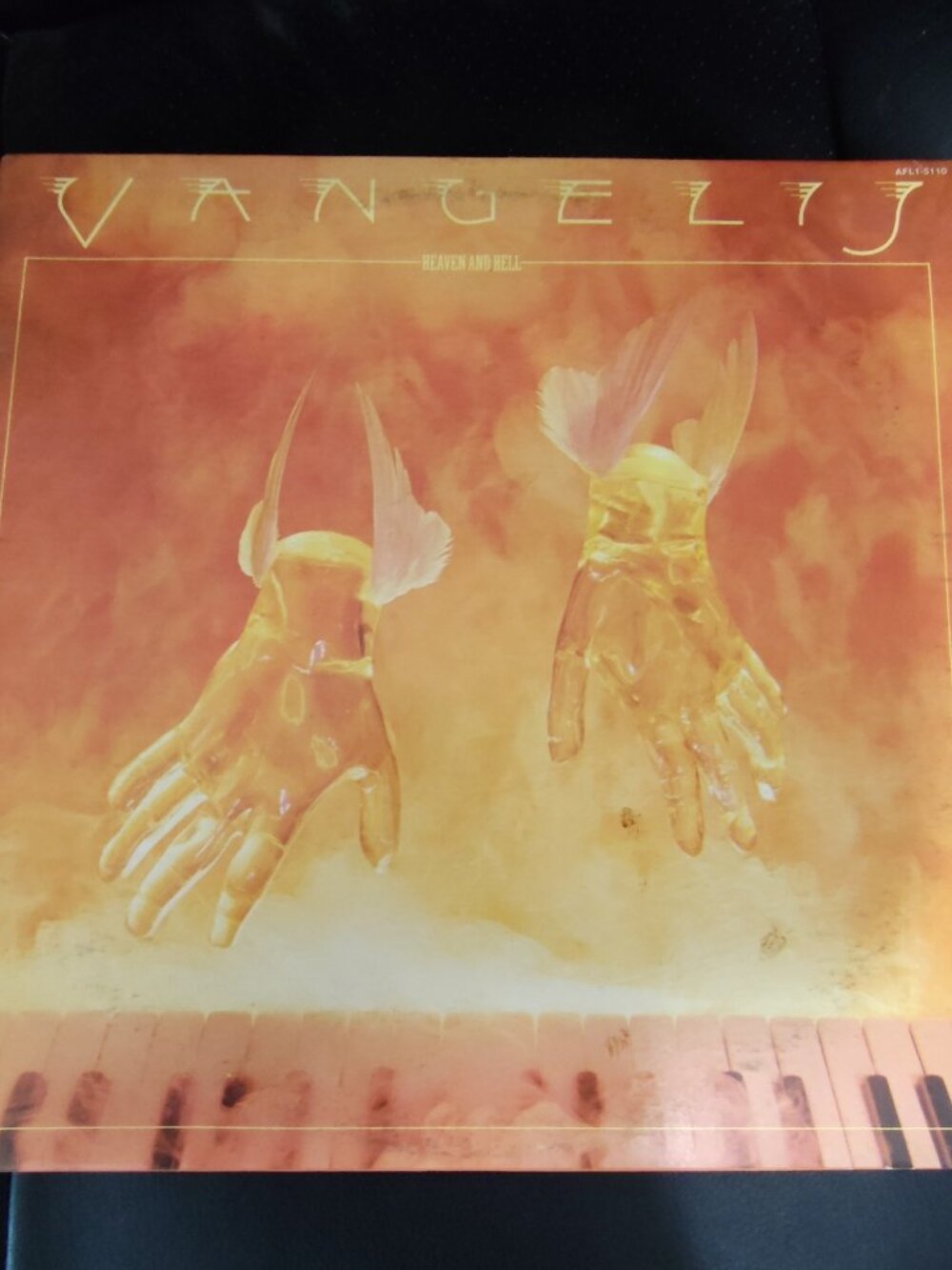 Vangelis Heaven and Hell 12" Record Album LP 33 RPM RCA AFL1-5110 1976